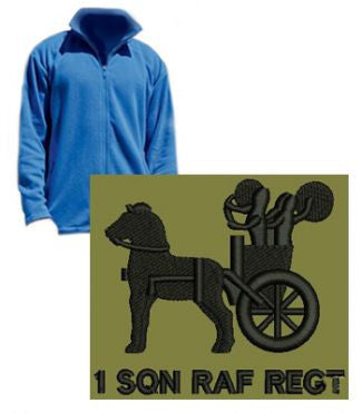 1st Squadron Raf Regiment Fleece