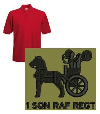 1st Squadron Raf Regiment Polo Shirt