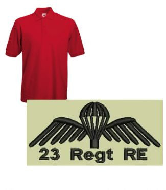 23 Regt RE (Royal Engineers) Polo Shirt