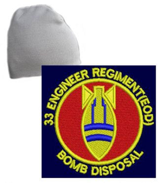 33 Eod Bomb Disposal Beanie Hat