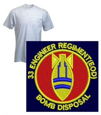 33 Eod Bomb Disposal T-Shirt