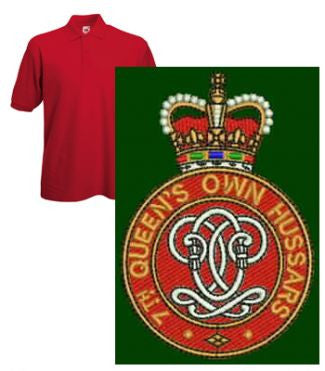 7th. Queens Own Hussars Polo Shirt