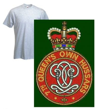 7th. Queens Own Hussars T-Shirt