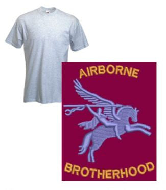 Airborne Brotherhood Parachute T-Shirt