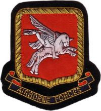 AIRBORNE FORCES BLAZER BADGE