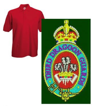 Army 3rd. Dragoon Guards Polo Shirt