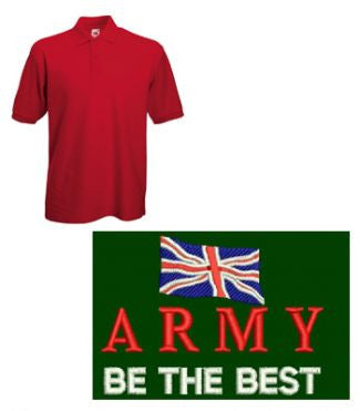 Army Be The Best Polo Shirt | British Army Polo Shirts