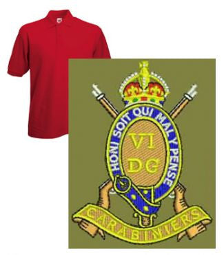 Army Caribiniers (6th Dragoons) Polo Shirt