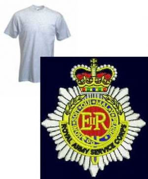 ROYAL ARMY SERVICE CORPS T SHIRT