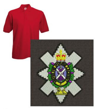 Black Watch Royal Highland Regiment Polo Shirt