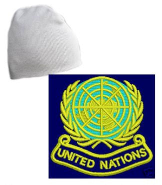 Blue United Nations Beanie Hat