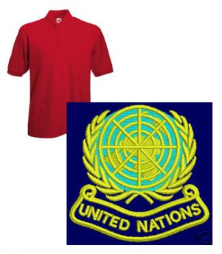 Blue United Nations Polo Shirt