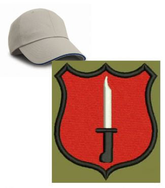 British Army Infantry Shield Cap