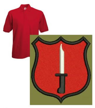 British Army Infantry Shield Polo Shirt