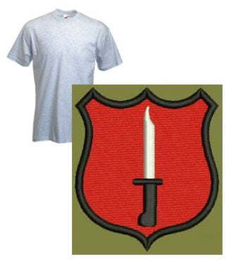 British Army Infantry Shield T-Shirt | British Army T shirt | Army T Shirt
