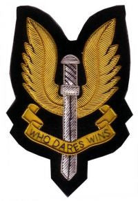 SAS SPECIAL AIR SERVICE REGIMENTAL BLAZER BADGE