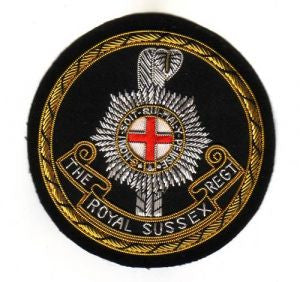 SUSSEX REGIMENT BLAZER BADGE