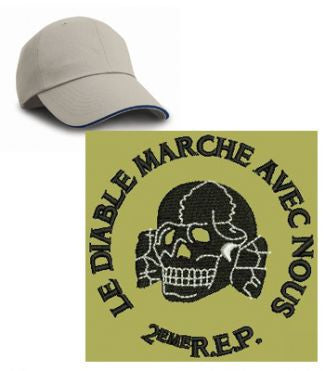 French Foreign Legion 2nd Rep Devil Skull Cap