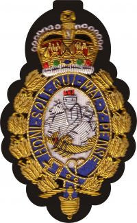 Royal Regiment of Fusiliers Crest Blazer Badge