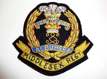 Middlesex Regiment Blazer Badge