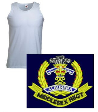 Middlesex Regiment Navy Vest