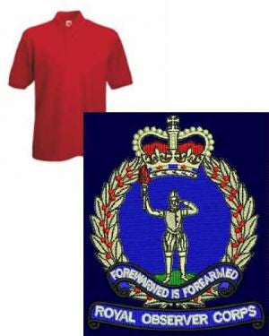 ROYAL OBSERVERS CORPS POLO SHIRT