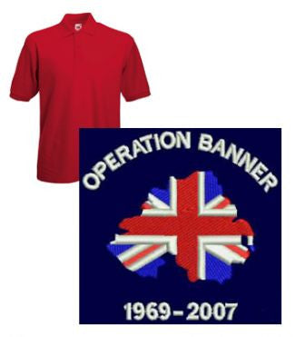 Operation Banner Polo Shirt