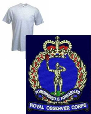 ROYAL OBSERVER CORPS T SHIRT