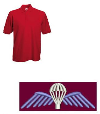 Parachute Regiment Wings Polo Shirt