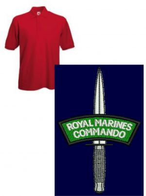 Royal Marines Dagger New Polo Shirt