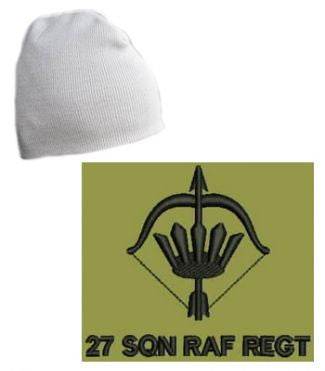 RAF Regiment 27 Squadron Beanie Hat