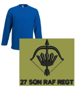 RAF Regiment 27 Squadron Sweat Shirt