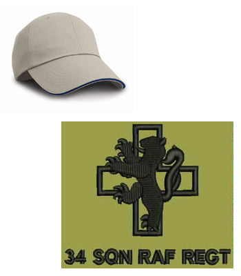 RAF Regiment 34 Squadron Cap