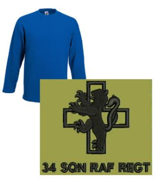 RAF Regiment 34 Squadron Sweat Shirt