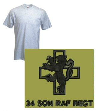 RAF Regiment 34 Squadron T-Shirt