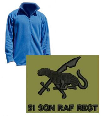 RAF Regiment 51 Squadron Fleece