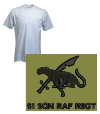 RAF Regiment 51 Squadron T-Shirt