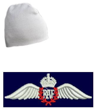 Raf Royal Air Force Pilot Wings Beanie Hat