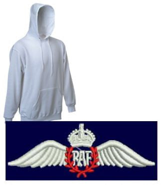 Raf Royal Air Force Pilot Wings Hoody