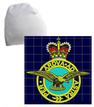 Raf Royal Air Force QC Regiment Beanie Hat