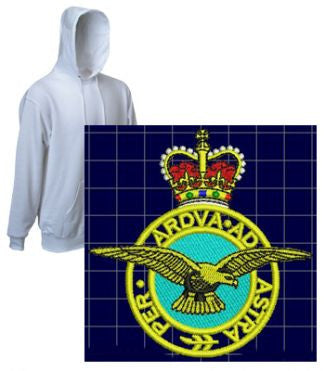 Raf Royal Air Force QC Regiment Hoody