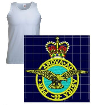 Raf Royal Air Force QC Regiment Vest