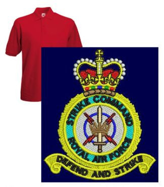 RAF Royal Air Force Regiment Polo Shirt
