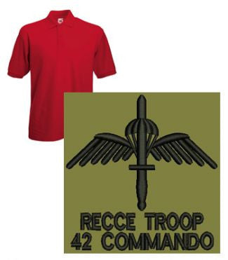 Recce Troop 42 Commando Polo Shirt