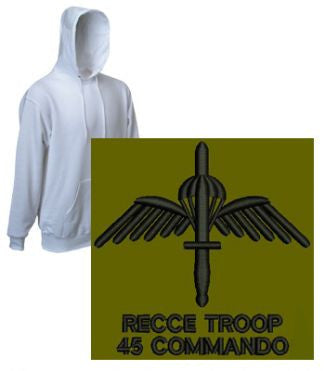 Recce Troop 45 Commando Hoody