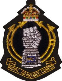 Royal Armoured Corps Blazer Badge