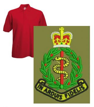 Royal Army Medical Corps RAMC Polo Shirt