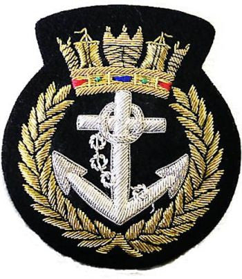 Royal Navy Blazer Badge (Crown And Anchor)