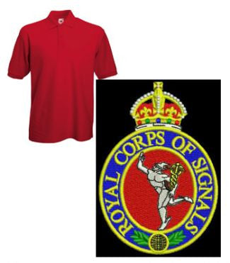 Signals 1920-1946 Regiment Polo Shirt