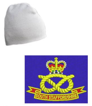 South Staffordshire Regiment Beanie Hat